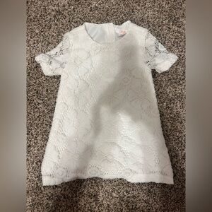 Joe Fresh Toddler White Lace Dress